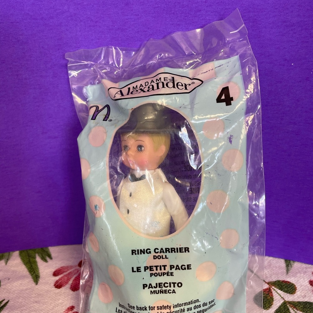 Madame Alexander Ring Carrier Doll - White and Black